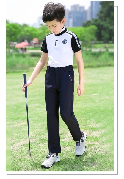 เสื้อกอล์ฟแฟชั่นสำหรับเด็ก PGM YF197 image 3 เสื้อกอล์ฟแฟชั่นสำหรับเด็ก PGM YF197 image 3