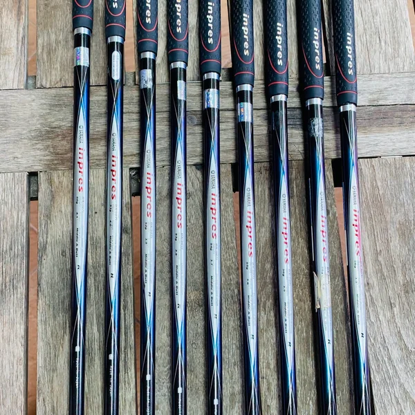 Iron Set Yamaha Inpres X 460D มีเหล็ก 4, 5, 6, 7, 8, 9, P, A, S ก้านกราไฟต์เดิมๆ FLEX R image 9 Iron Set Yamaha Inpres X 460D มีเหล็ก 4, 5, 6, 7, 8, 9, P, A, S ก้านกราไฟต์เดิมๆ FLEX R image 9
