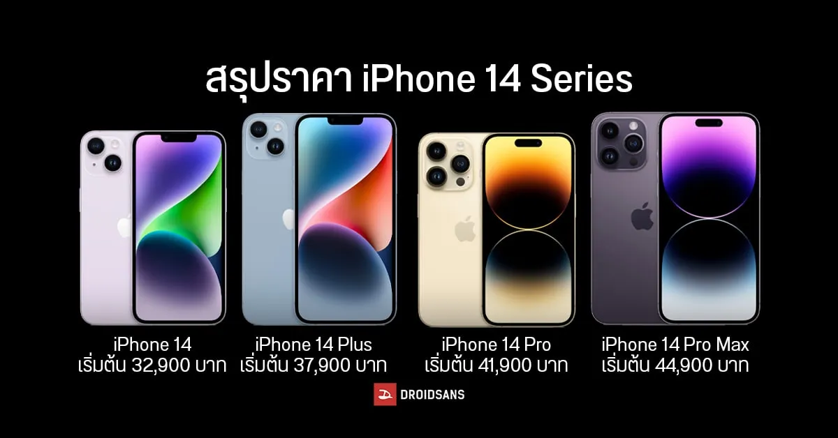 รับซื้อ iphone 14 pro max , iphone 14 plus เชียงใหม่