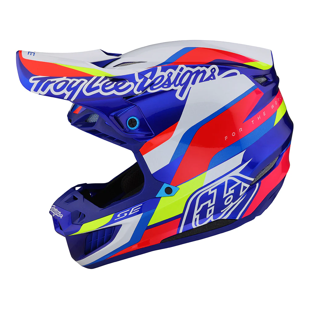 หมวกกันน็อค Troy Lee Designs SE5 Lowrider Helmet - W/MIPS Omega Blue