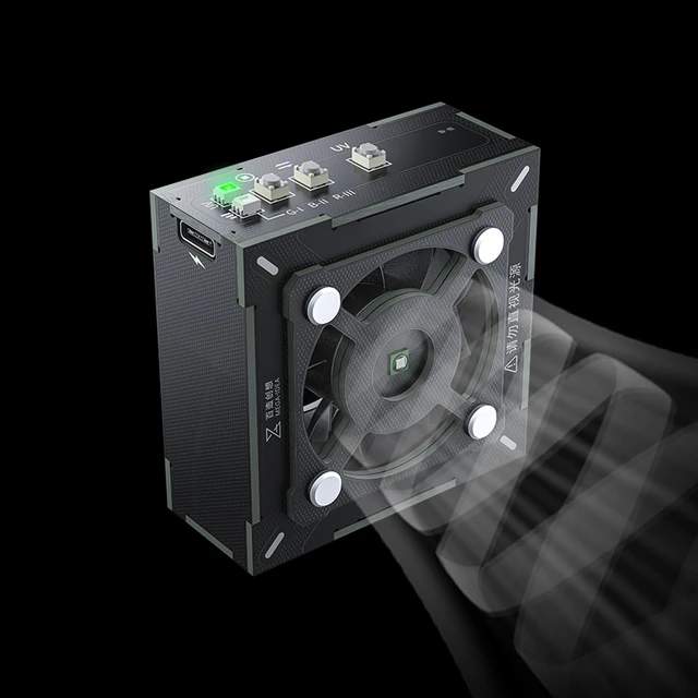 MEGA-IDEA : Taichi Turbo-Cooling And Curing Fan