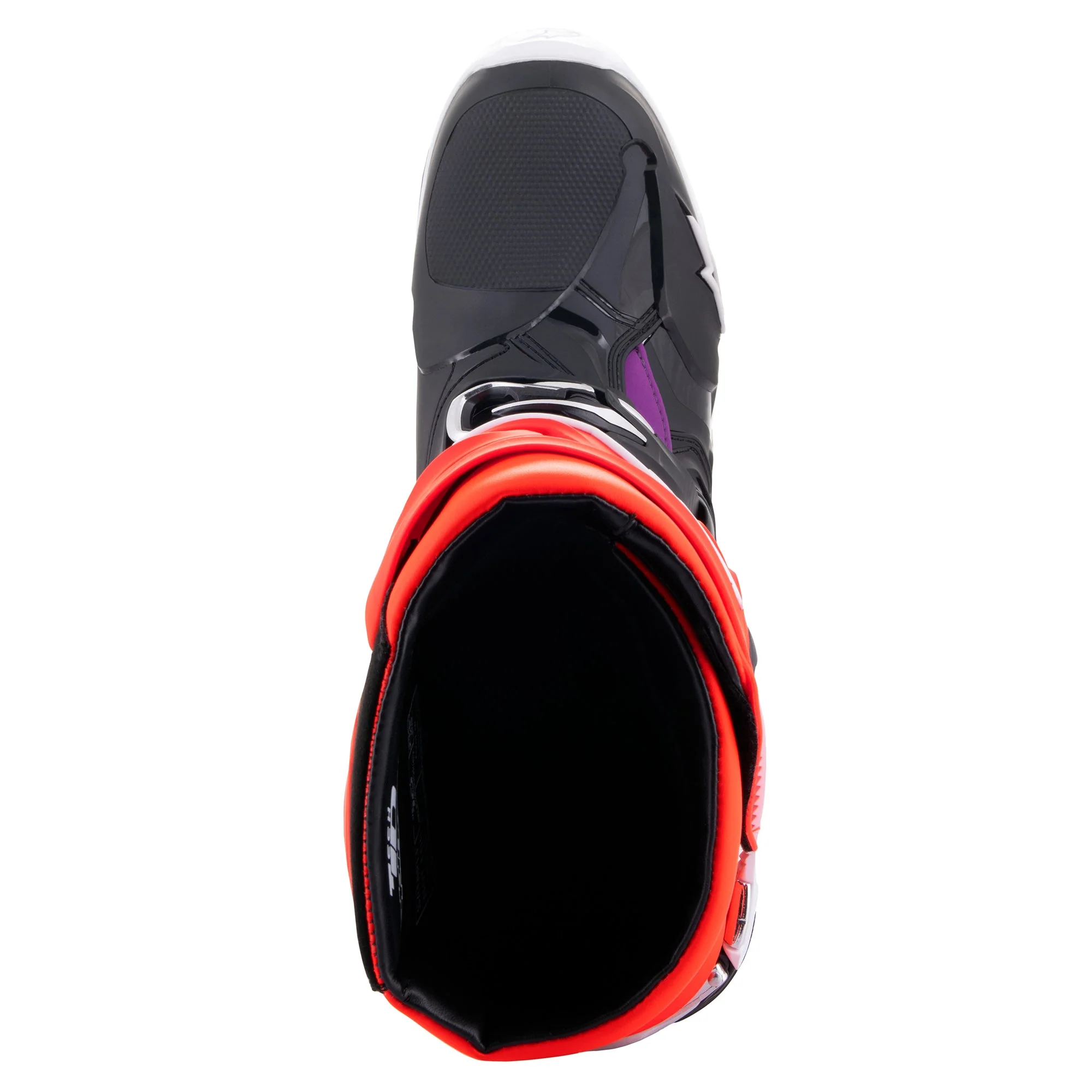 รองเท้า Alpinestars Tech 10 Boot - Black/Red Fluo/Orange Fluo/White