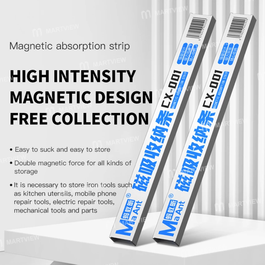 Ma Ant : CX-001 Magnetic Absorption Strip for Tools Storage