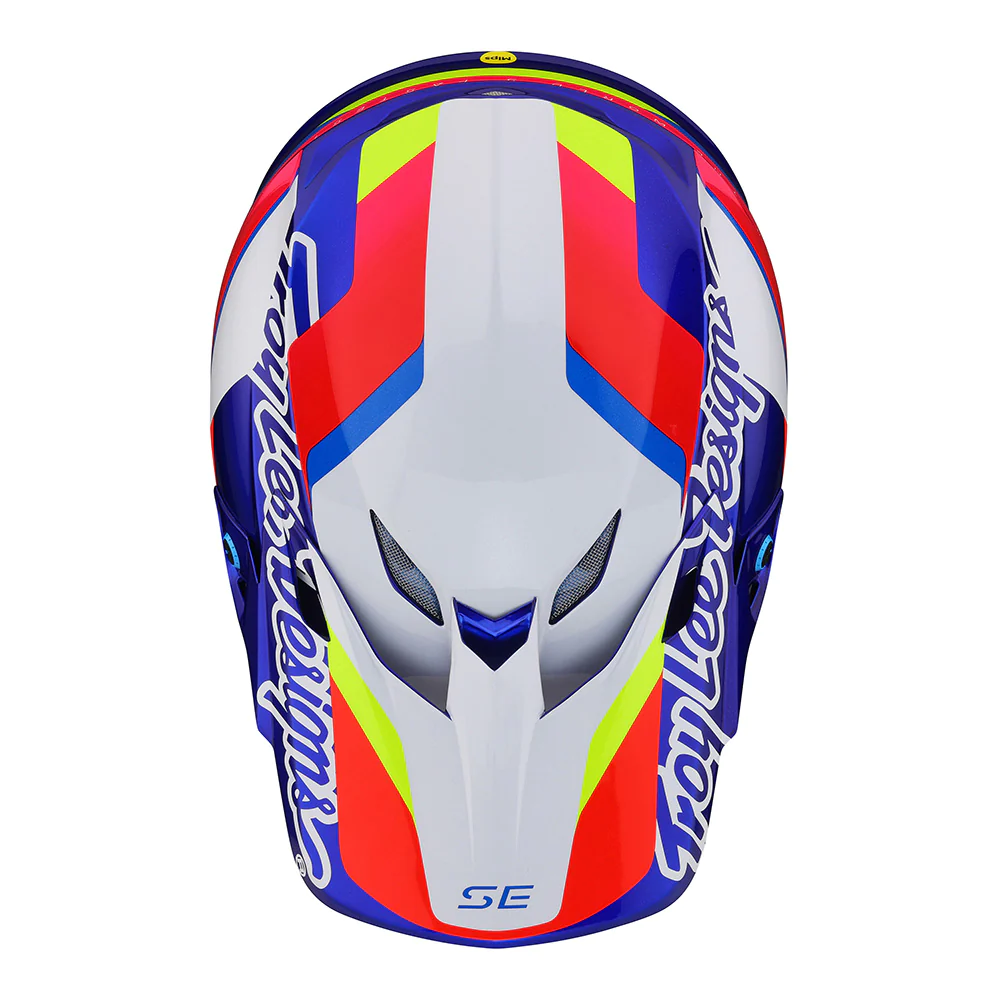 หมวกกันน็อค Troy Lee Designs SE5 Lowrider Helmet - W/MIPS Omega Blue